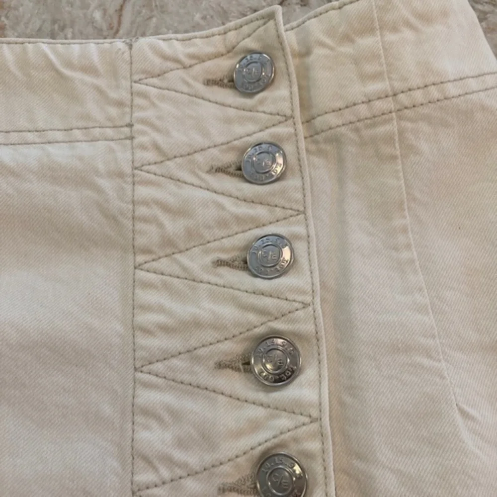 Current Elliott The Love Button Wrap Mini Skirt 29